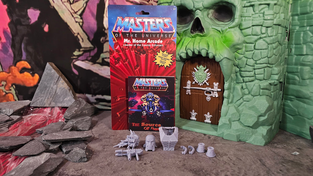 Mr Home Arcade Custom Unpainted Action Figure Kit – Limited Release