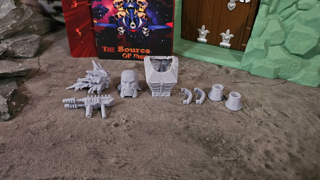 Mr Home Arcade Custom Unpainted Action Figure Kit – Limited Release