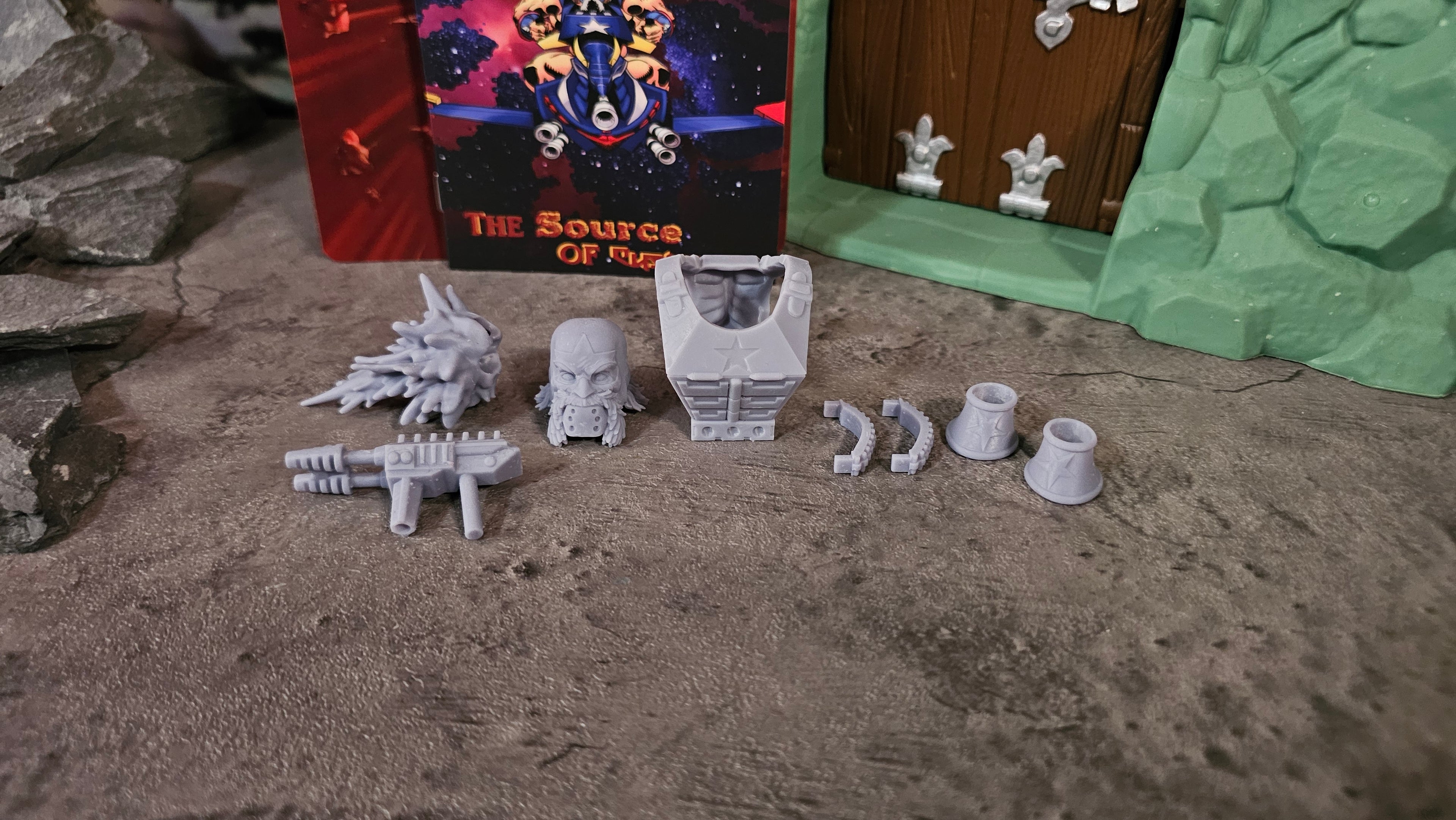 Mr Home Arcade Custom Unpainted Action Figure Kit – Limited Release